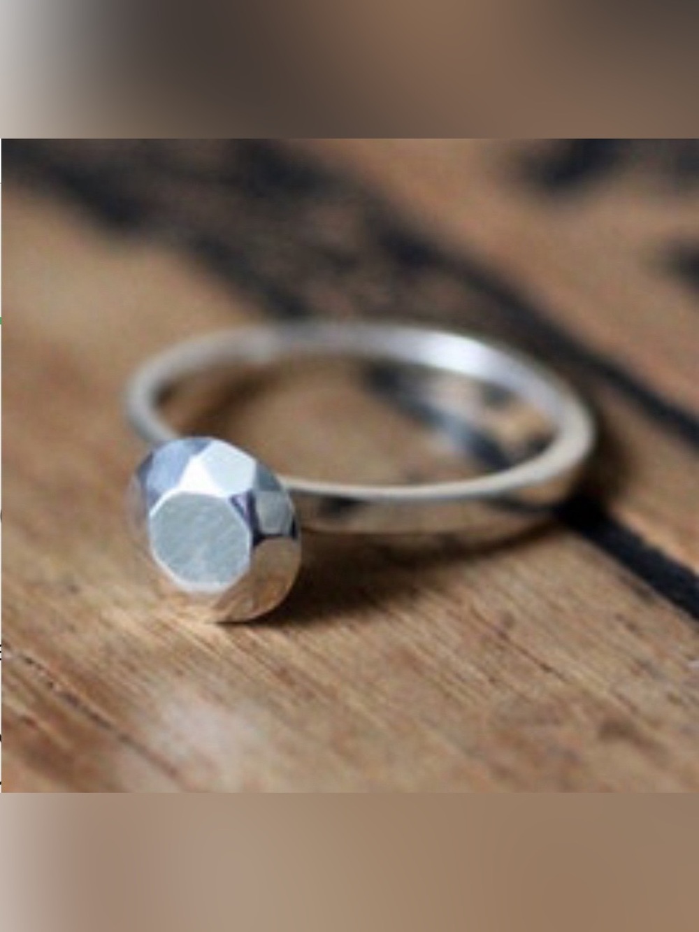 Metalicious "Diamond" Engagement Ring, 7